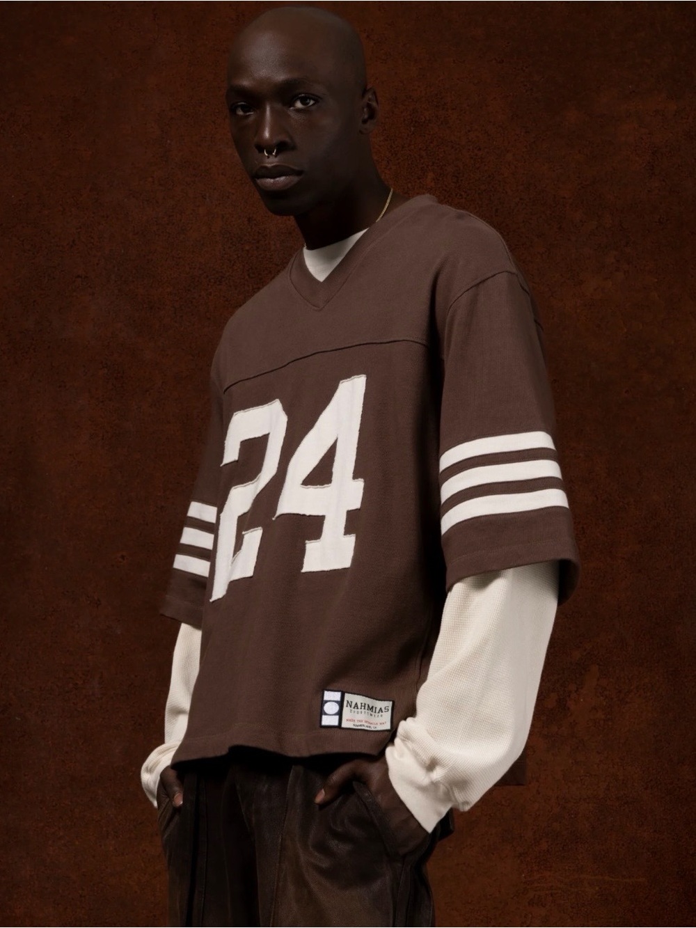 NAHMIAS Jersey Tee NWT